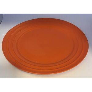 NWT - RACHAEL RAY - New with Tags‎ - Double Ridge Orange Plate 11"